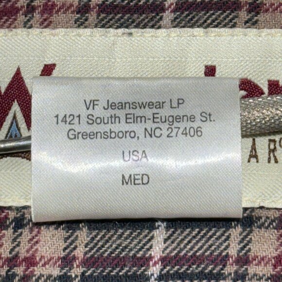 Wrangler Rugged Wear Gray Button-Up Shirt XL 100% Cotton Long Sleeve Mens Casual - Picture 6 of 14